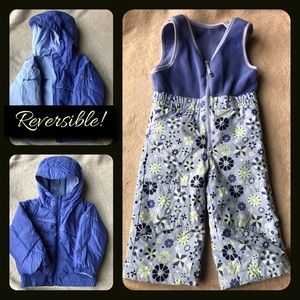 Columbia Winter Jacket and Snow Pants - 24M